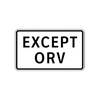 except ORV tab