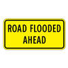 roadway flooded ahead warning tab